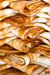 Détail pile de crêpes