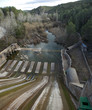 Panorámica vertical embalse