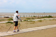nordic walking am strand, st.peter-ording