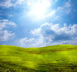 Cloudy landscape Cloudy landscape