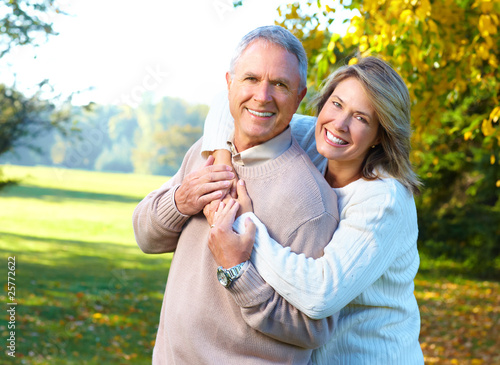 Photo: elderly seniors couple elderly seniors couple