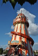 A Giant Helter Skelter Fun Fair Ride, London