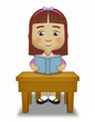 Girl Reading