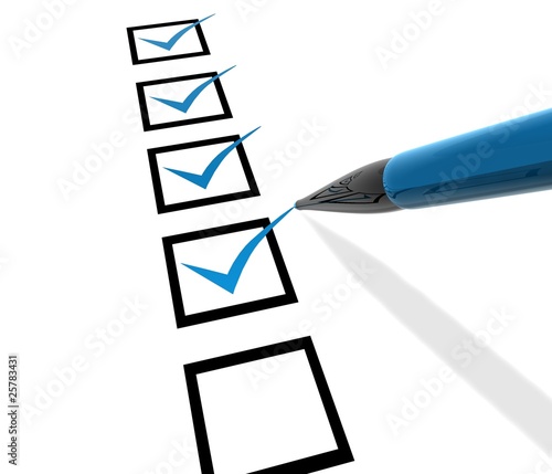 Illustration: checklist checklist