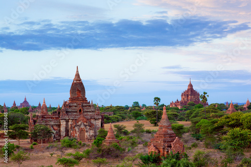 Photo: The Temples of bagan at sunrise, Bagan, Myanmar The Temples of bagan at sunrise, Bagan, Myanmar