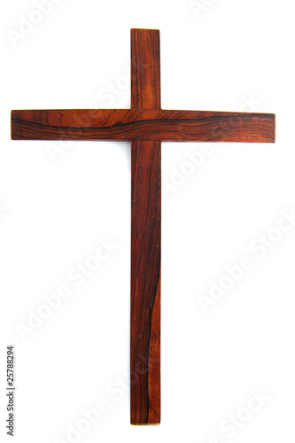 Photo: Simple wooden cross Simple wooden cross