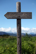 Berg Schild