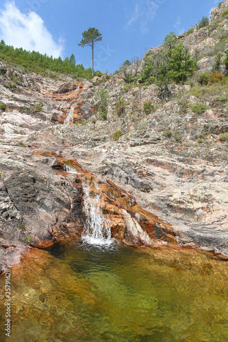 Photo: Ruisseau (gill) de punta pinzuta, GR20, Corse Ruisseau (gill) de punta pinzuta, GR20, Corse