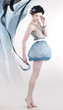 graceful girl with a figure of a dancer #1 graceful girl with a figure of a dancer #1