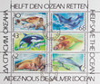 Set of Post stamps