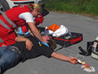 Sanitäter bei der Arbeit - paramedics at work