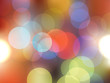 Colorful defocus light background