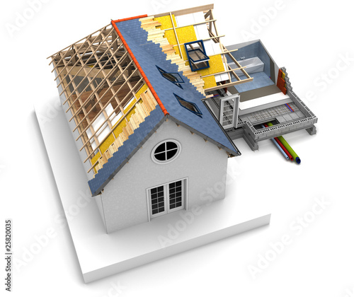 Photo: Construction house pro 5 Construction house pro 5