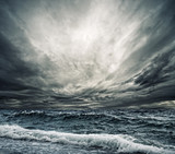 Big ocean wave breaking the shore - Fine Art prints
