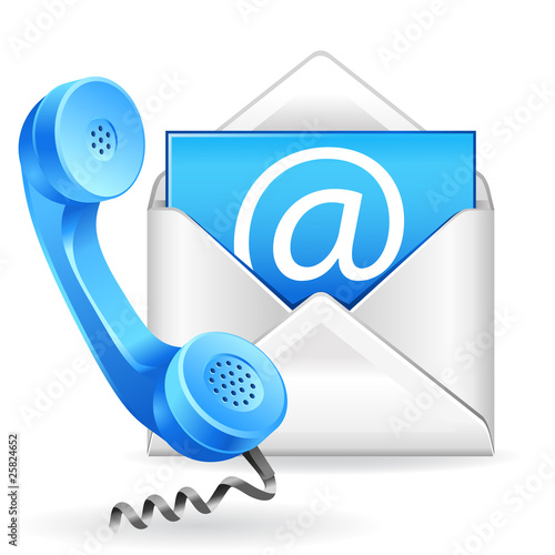 Illustration: contact us icon contact us icon