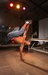 Freestyle hip-hop dancer