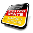 3d button riester rente, altersvorsorge