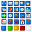 web icon set. Vector