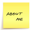 about me note