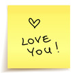 love you note