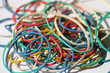 pile of elastics