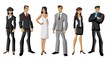 group of business people group of business people