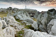rocky coastline and lighthouse