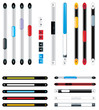 Vector scroller set for web interface
