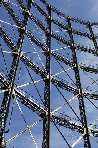 Photo: Gasometer, Gerüst Gasometer, Gerüst
