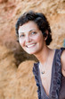 woman in brown dress woman in brown dress