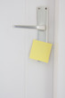 postit leer tür
