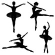 Ballet Dancer Silhouettes Ballet Dancer Silhouettes