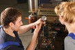 Hydraulikversuch