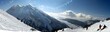 Neige clusaz montagne