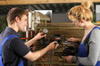 Hydraulikversuch