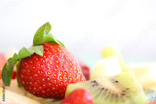 Photo: Strawberry on Fruits Platter Strawberry on Fruits Platter