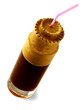frappee coffee as a tower