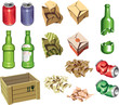 Package and trash