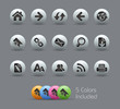 Navigation / The vector includes 5 colors in different layer