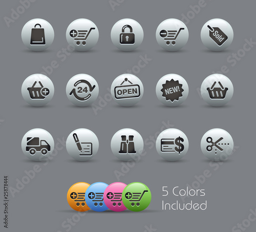 Vektor: Shopping / The vector includes 5 colors in different layers Shopping / The vector includes 5 colors in different layers