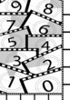 Film countdown backgrounds - vector