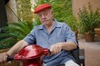 Man On A Motorized Scooter