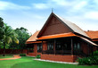 classic wood house