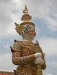 Tempelwächter - Wat Phra Keo – Königstempel - Bangkok Tempelwächter - Wat Phra Keo – Königstempel - Bangkok