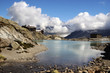 Mountain lake in the French Alps Mountain lake in the French Alps