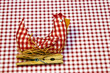 hen fabric decoration hen fabric decoration