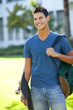 student at school