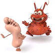 Pied et microbe