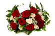 Roses with gift card