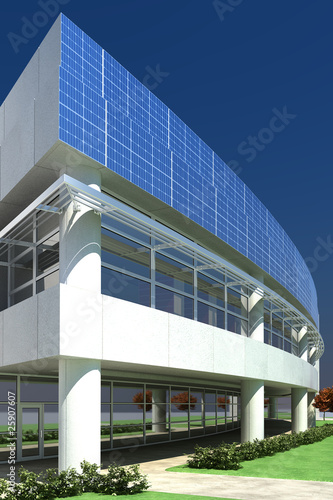 Foto: Bibliothek mit Solarversorgung Bibliothek mit Solarversorgung